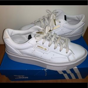 Adidas Sleek platform sneakers